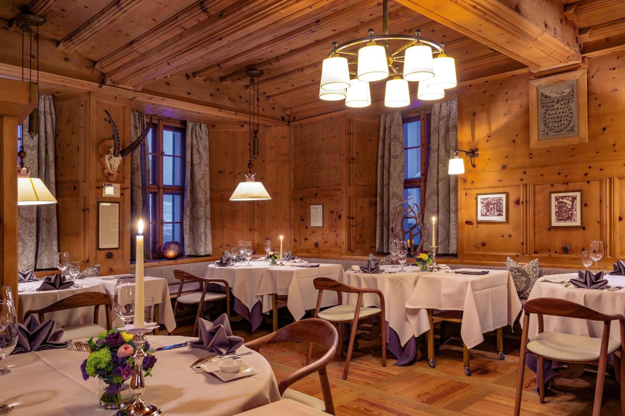 Grand Hotel Kronenhof Pontresina Buitenkant foto