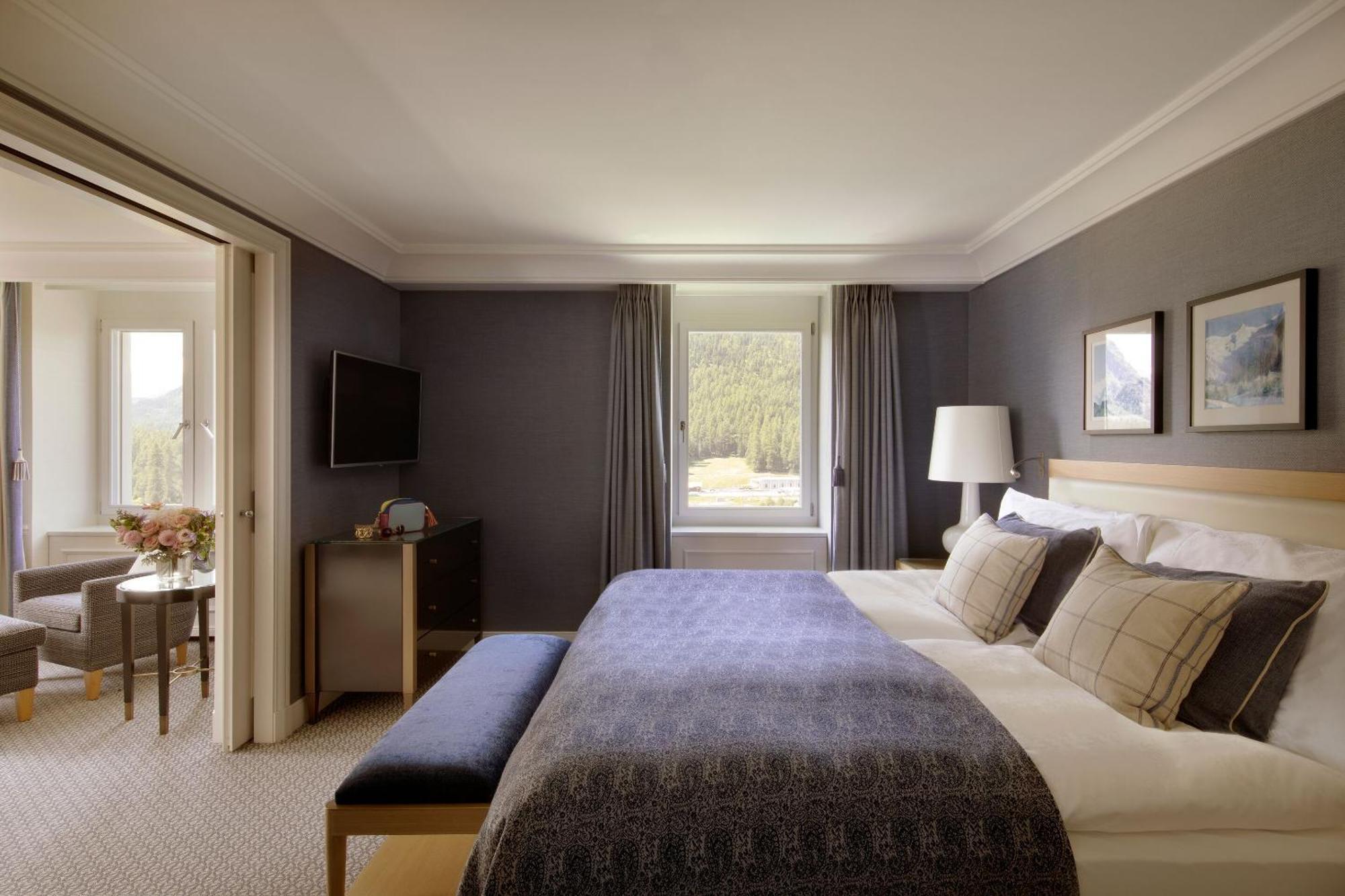 Grand Hotel Kronenhof Pontresina Buitenkant foto