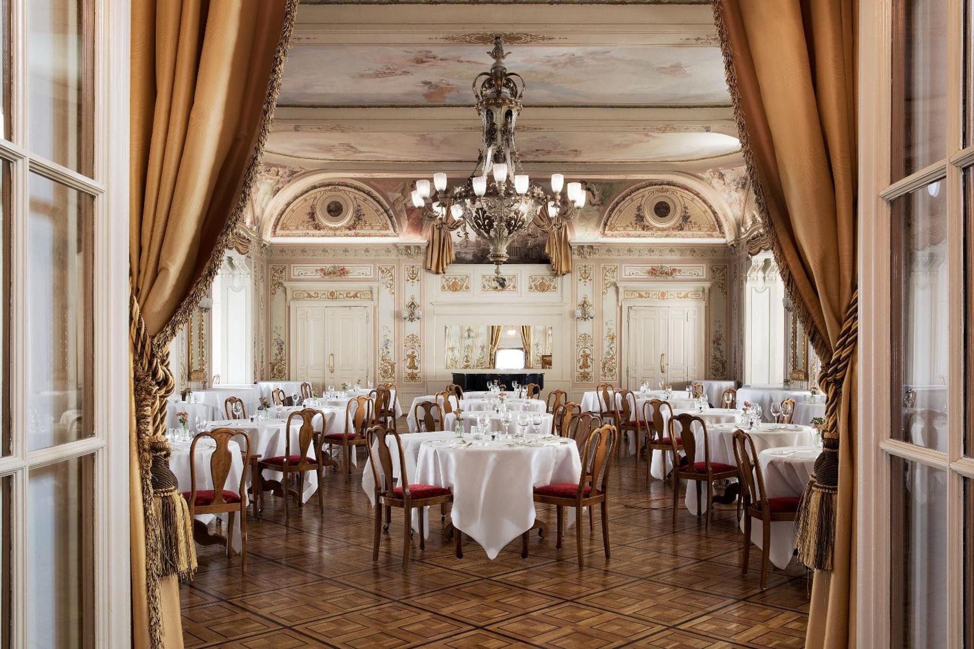 Grand Hotel Kronenhof Pontresina Buitenkant foto