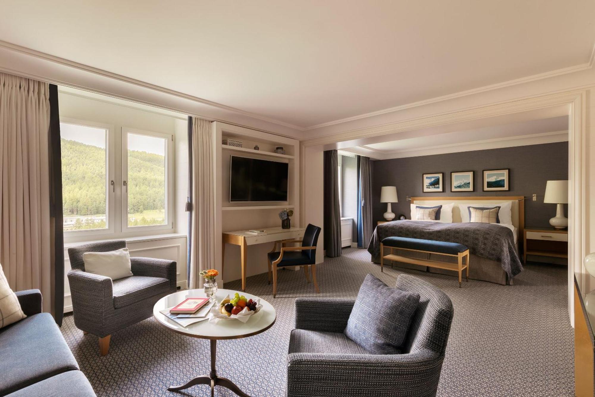 Grand Hotel Kronenhof Pontresina Buitenkant foto