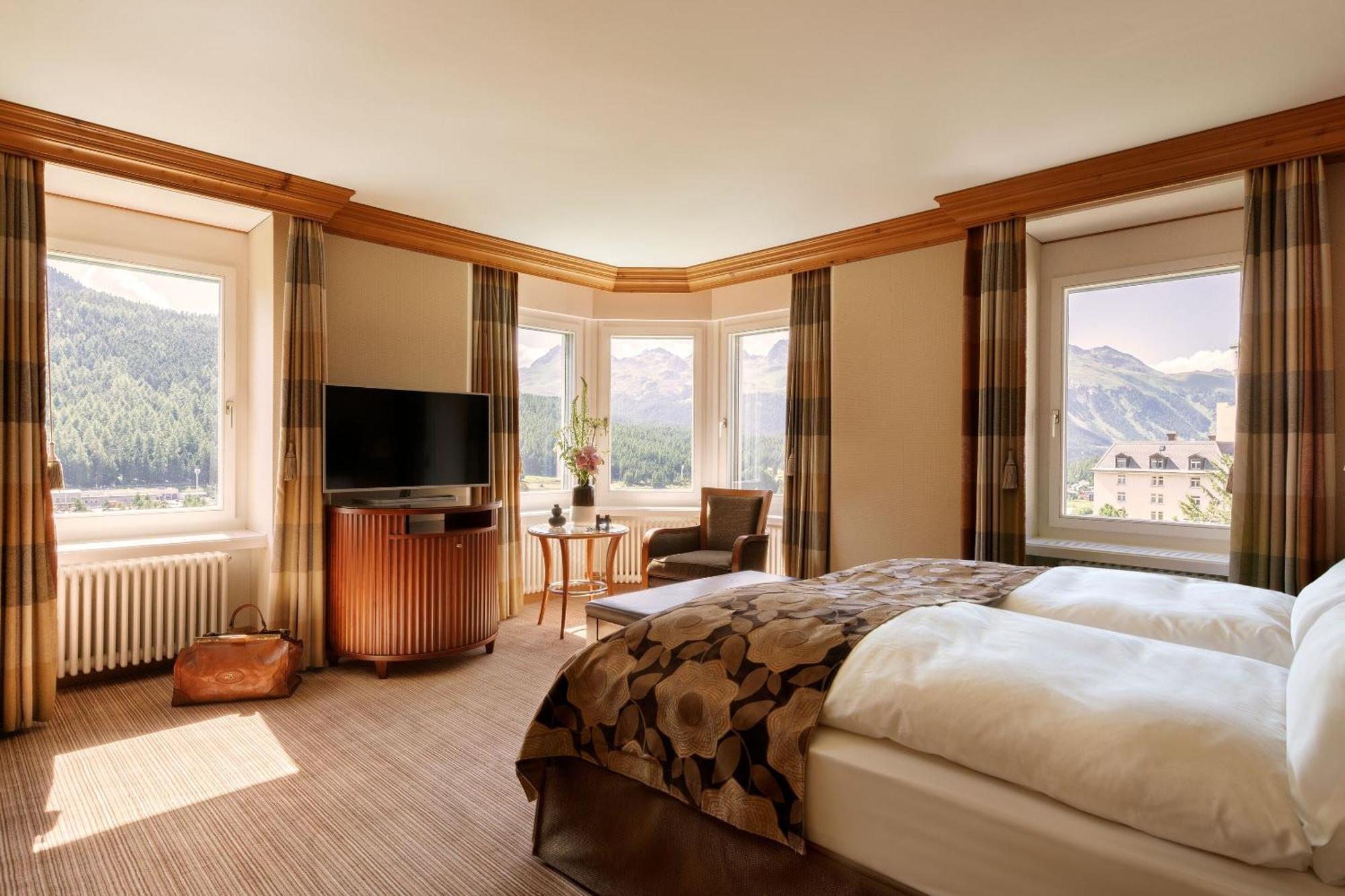 Grand Hotel Kronenhof Pontresina Buitenkant foto
